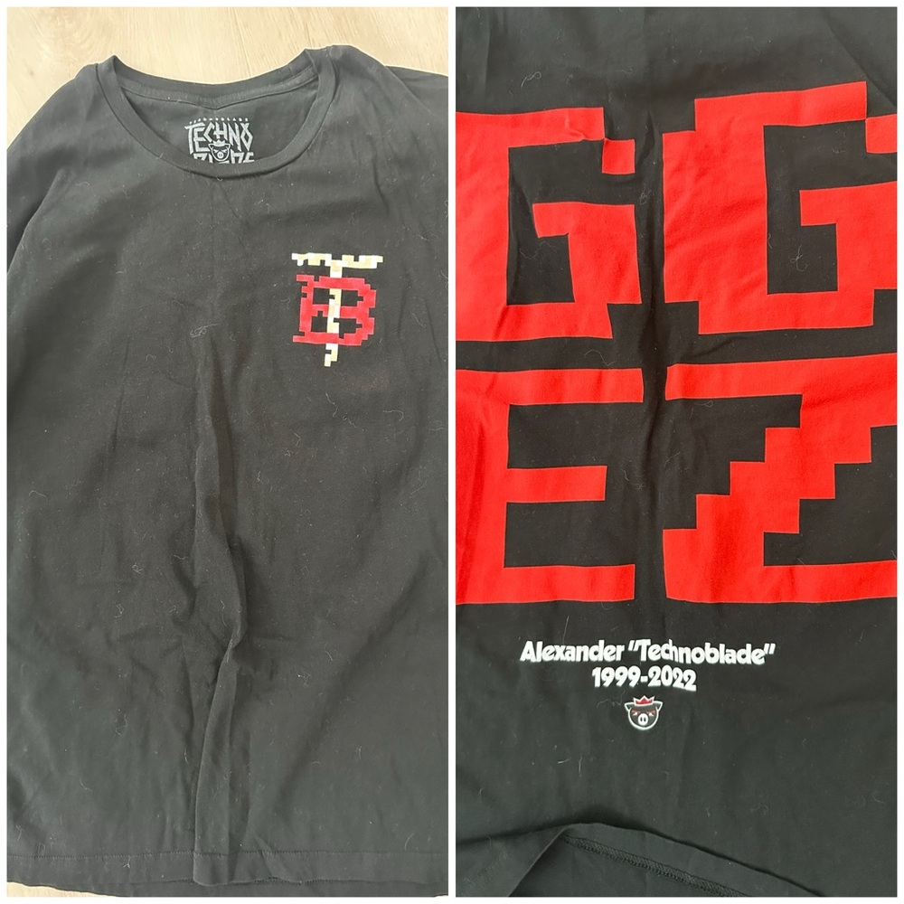 Black and Red T-Shirt